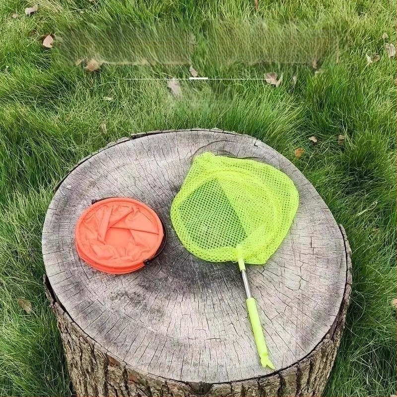 Vaikų teleskopinis tinklas vabzdžiams ir drugiams gaudyti, sulankstomas dizainas ir mažas vandens kibiras