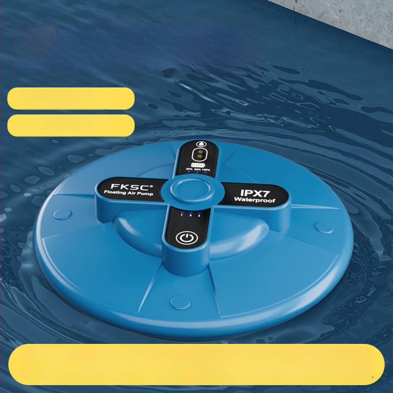 Plūduriuojantis vandens aeratorius – nešiojamas, automatinis deguonies siurblys, svoris 400 g, prekės ženklas Crazy Water Plants