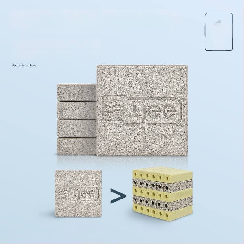 Akvariumo filtro medžiaga — plastinis filtravimo medžiaga, svoris 0.4 kg, prekinis ženklas Yee