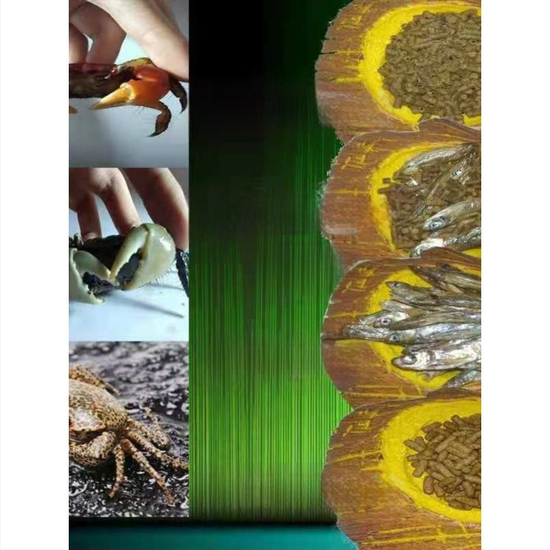 Krabide toit dekoratiivsetele krabidele, akvaariumi lemmikloomade toiduks