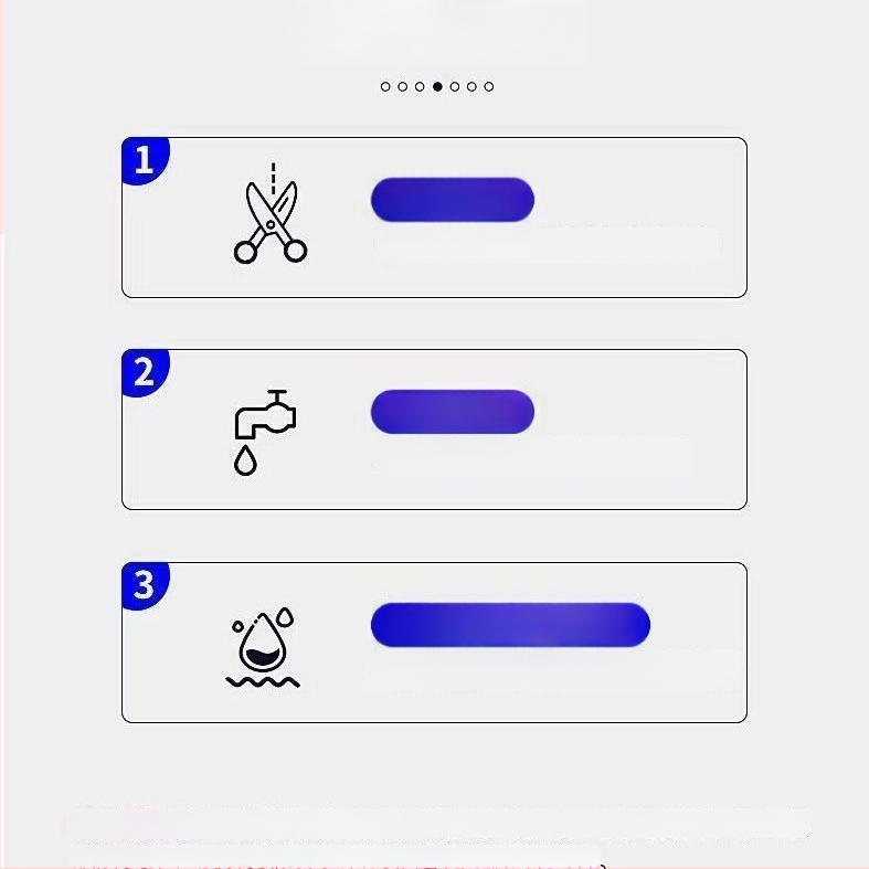 Naypet filtrų vata akvariumui – be klijų, 8D, sutirštinta