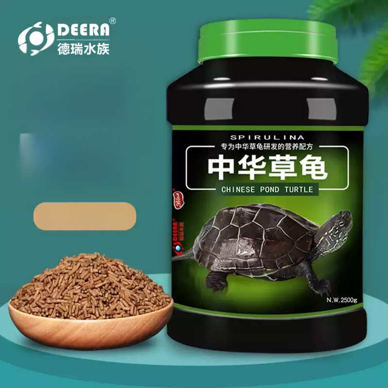 Kilpkonna toit — granuleeritud tüüp, bränd Deera/Bailjia, kategooria: akvaariumi koduloomatoit