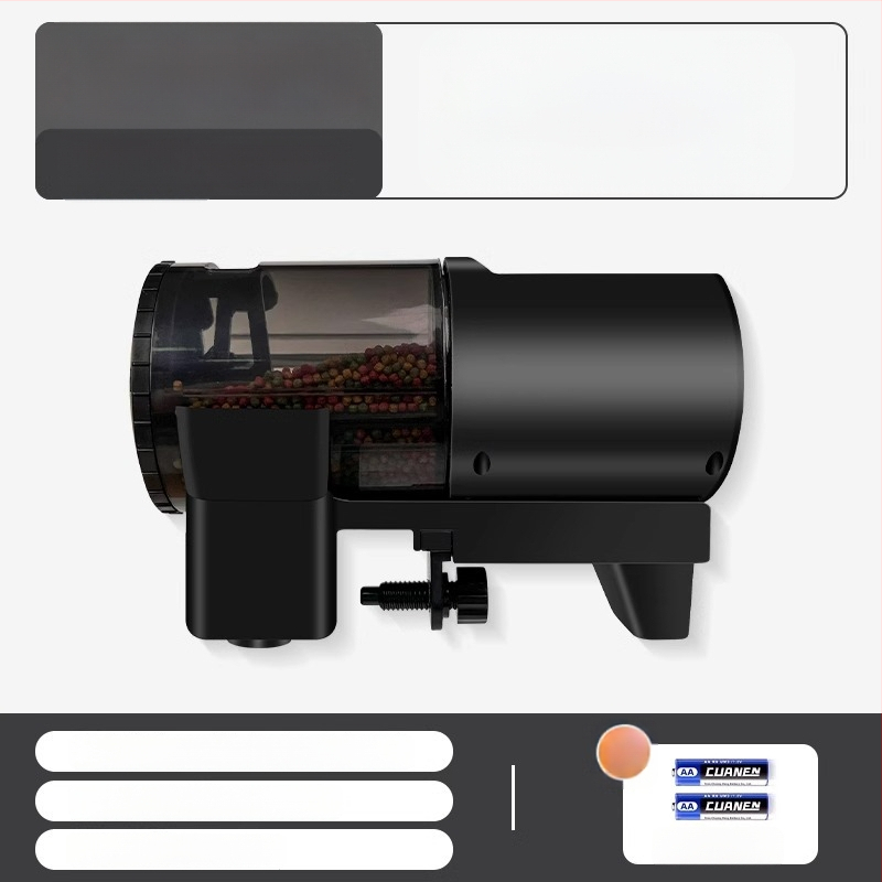 Akvariumo programuojamas elektrinis šėrimo įrenginys su laikmačiu, skirtas dekoratyvinėms žuvims ir vėžliams, pilnas rinkinys