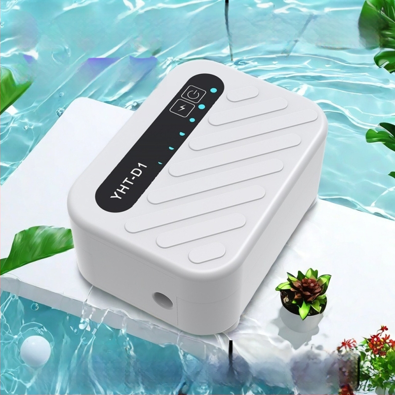 Akvariumo deguonies siurblys, tylus veikimas, įkraunamas, dviejų naudojimo režimų