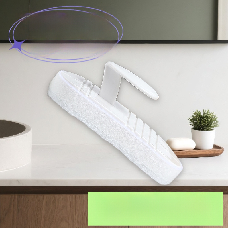 Hengwei Lanksti valymo šepetėlis voniai su rankena, PP + kempinė, kartoninė pakuotė, 200 komplektų