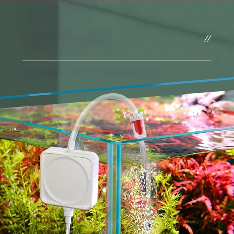 Akvosorės siurblys akvariumui, kompaktiškas, itin tylus, su vienu išleidimo anga, prekinis ženklas Hundreds of years of flowers, neimportuotas