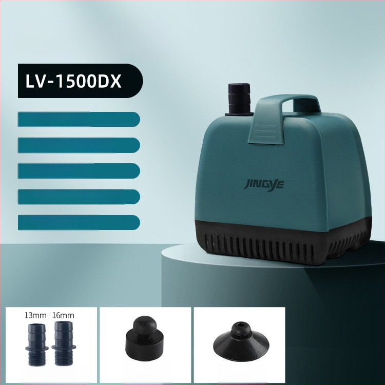 Panardinamas akvariumo siurblys – filtravimas ir cirkuliacija, plastinės konstrukcijos, Jingye