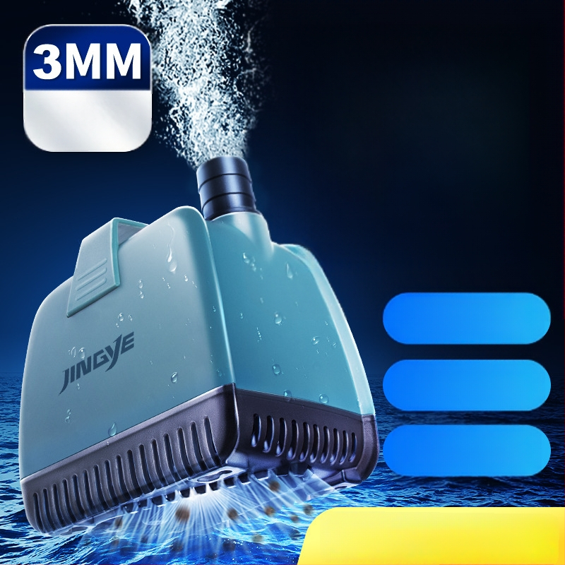 Panardinamas akvariumo siurblys – filtravimas ir cirkuliacija, plastinės konstrukcijos, Jingye