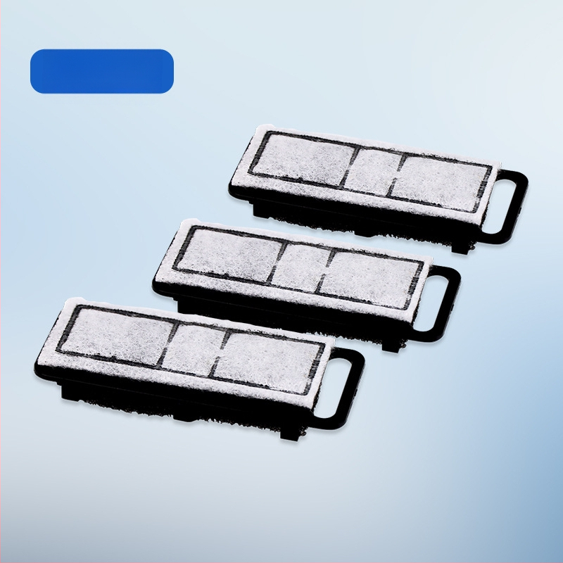 Sieninis akvariumo filtras — 3-in-1 filtravimas, vandens cirkuliacija ir deguonies tiekimas, plastmasinis korpusas, filtravimo vata