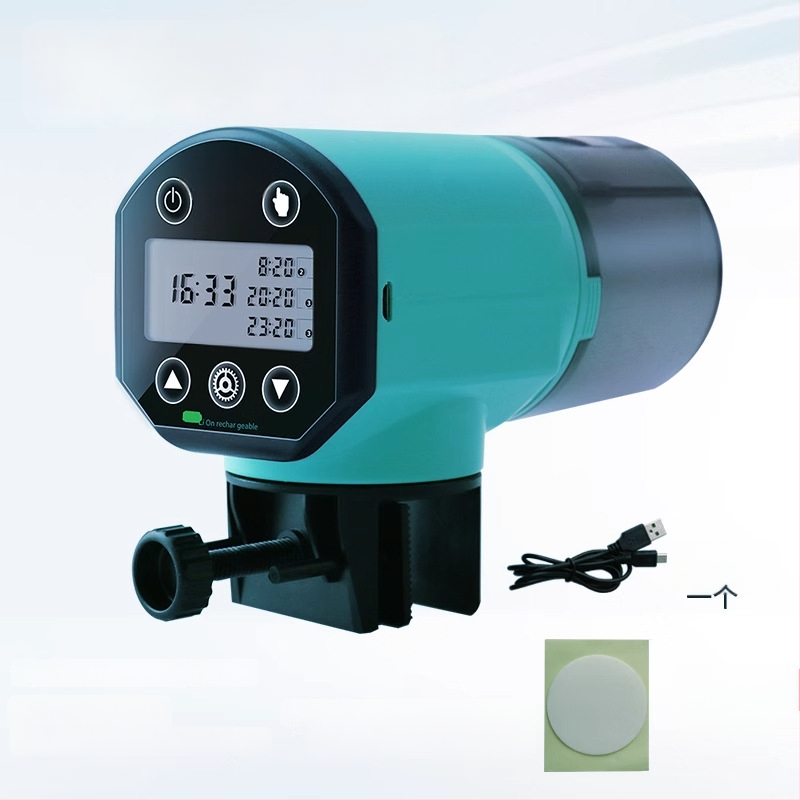 Automatinis žuvų šėrimo įrenginys akvariumui, plastmasinė konstrukcija, prekinis ženklas BESSN, pilnas komplektas, tinkamas akvariumui