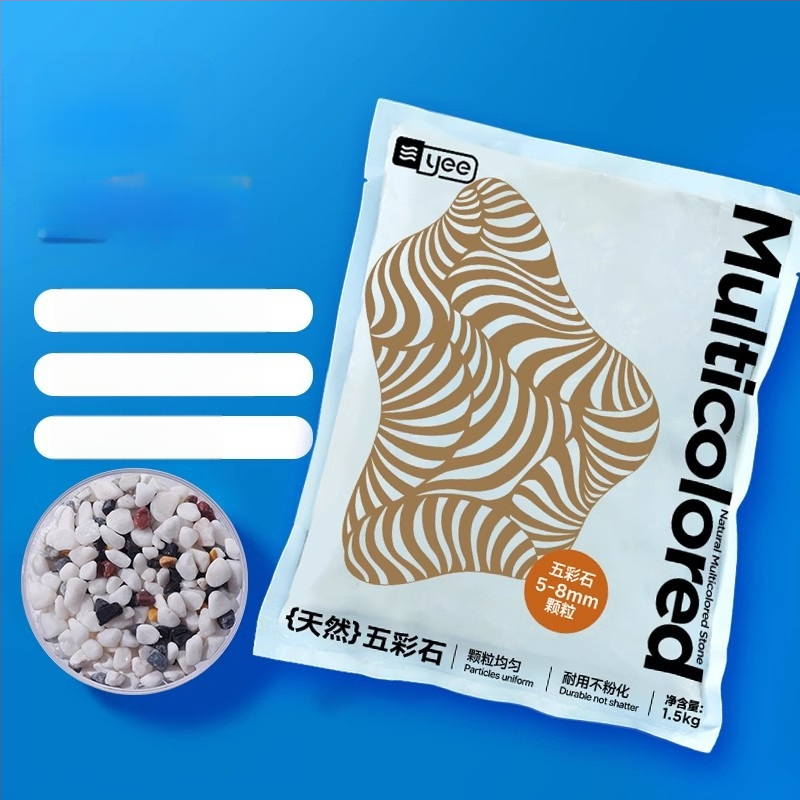 Smiltakmetis upės smėlio akvariumui, natūralus apačioje substratas, kraštovaizdžio dekoras, 1,5 kg, kilmė Shandong