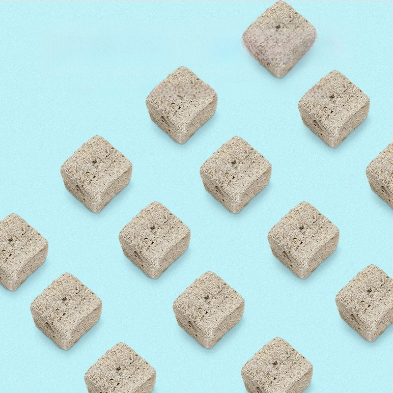 Akvaariumi kala toit — Freeze-dried water earthworms, Naichong; päritolu: Liaocheng, Shandong; tüüp: akvaariumi koduloomatoit; importimine: Ei