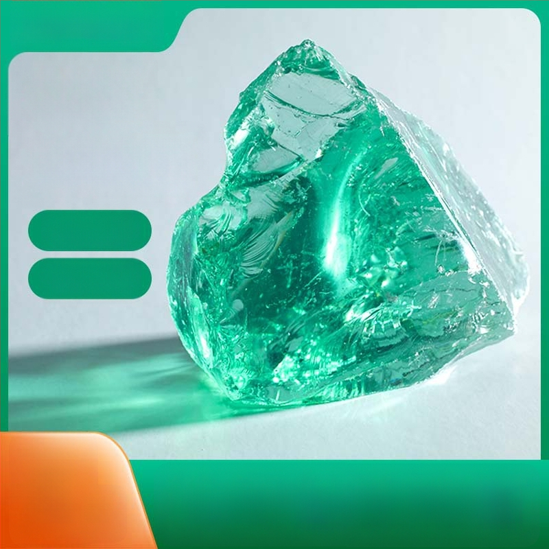 Ebakorrapärane klaasist kivi aianduse ja akvaariumi põhja kaunistamiseks, 500 g, 1 tk