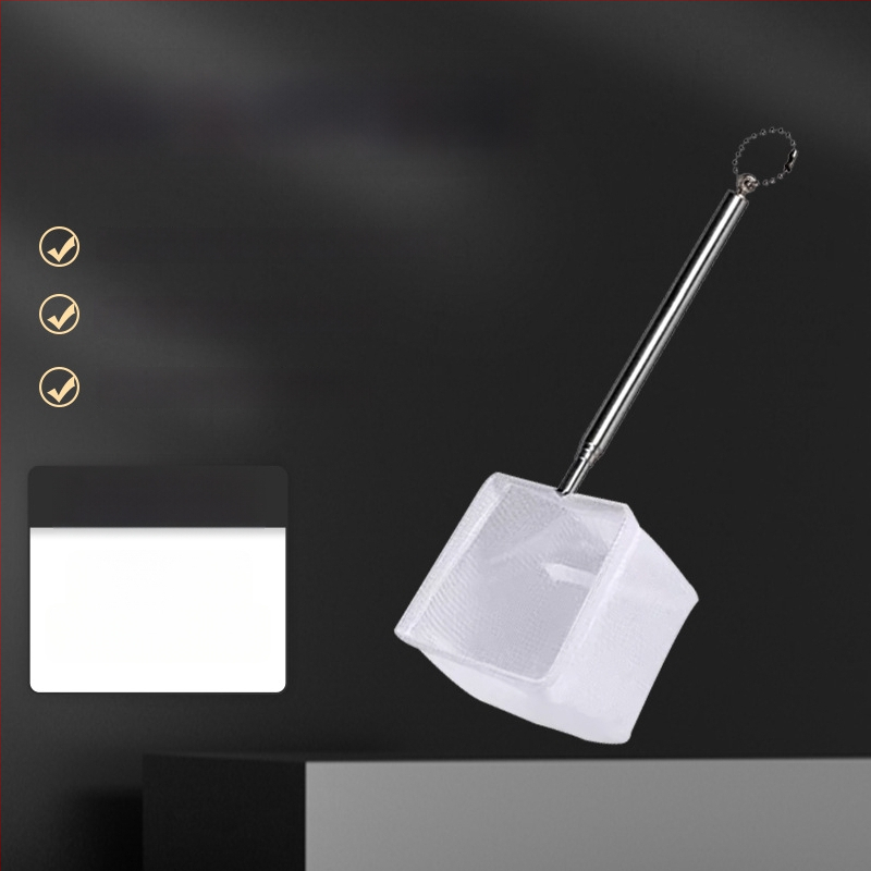 Nerūdijančio plieno teleskopinis akvariumo tinklas, rankų darbo, 50 g, Akvariumo įranga