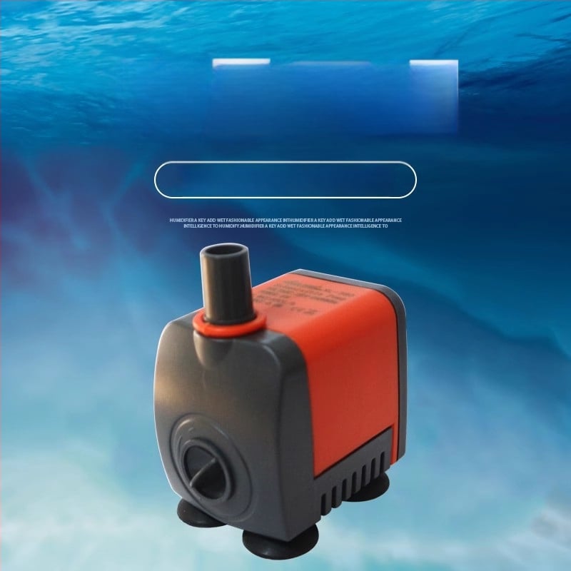 Povandeninis siurblys akvariumui, itin tylus, kompakti cirkuliacijos ir fontano siurblys, 3W/5W, plastikas, 0,5 kg