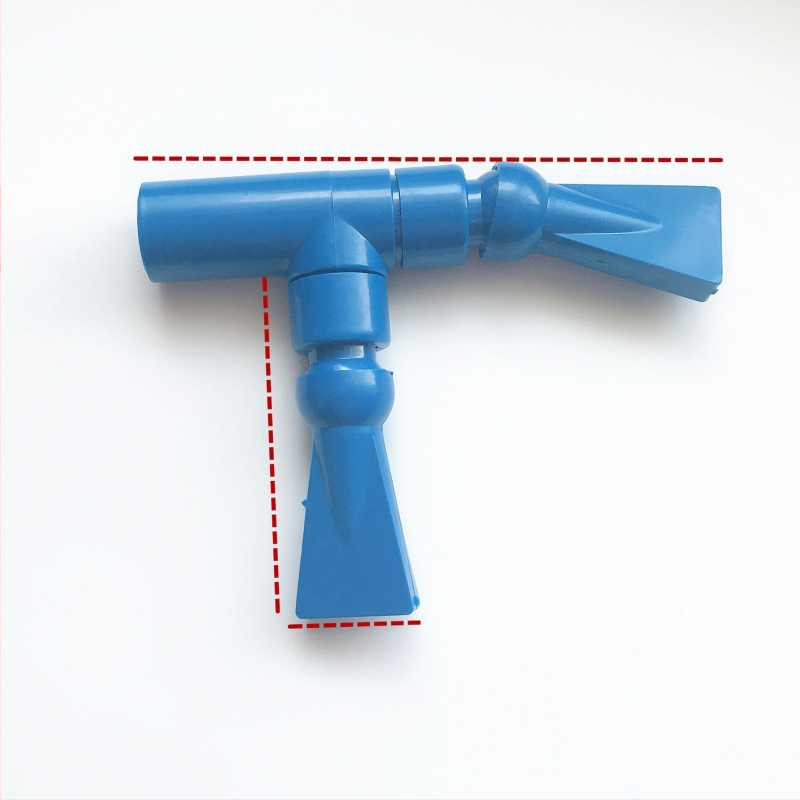 Akvariumo duckbill purkštuvo antgalis, universalus suderinamumas, 360° skaidrus vandens išėjimo antgalis