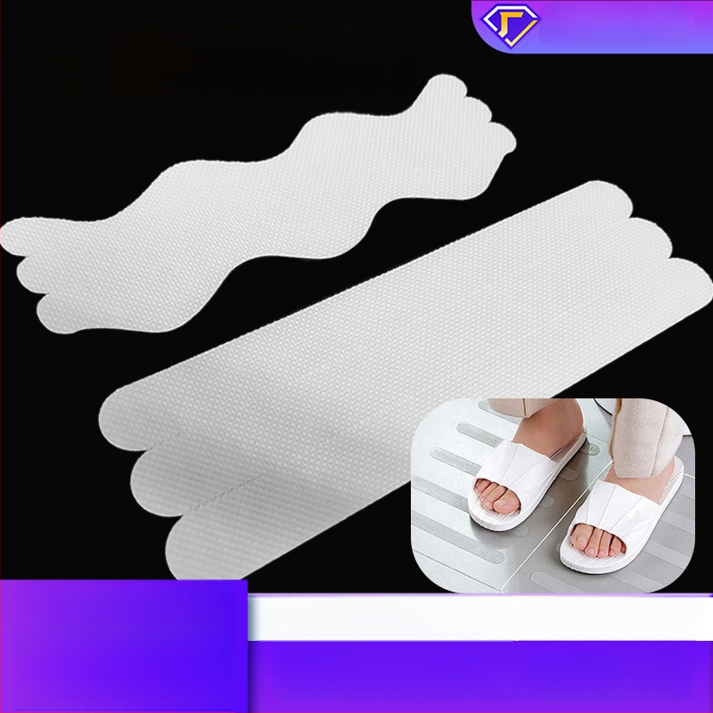 Vonios kambario neslidžios juostelės laiptams, lipnios, Peva guma, S formos ir juostos, -20–100 °C