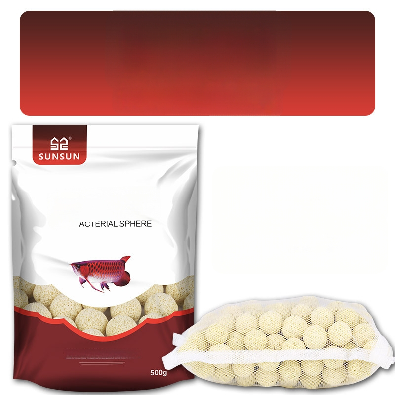 Akvariumo filtravimo medžiaga – Septyni viename filtravimas su Keraminiu žiedu, Biocheminės kamuoliukais, Maifan akmeniu, Vulkaniniu akmeniu; Svoris 0,5 kg; Prekė Sensen; Skirta gėlavandeniams žuvims