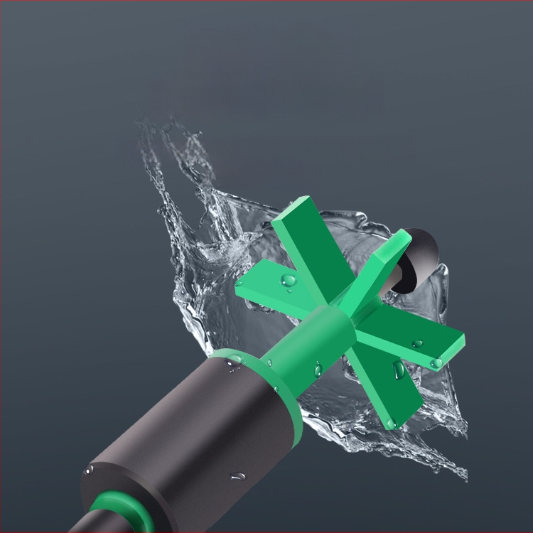 Po vandeniu esantis akvariumo siurblys su deguonies tiekimu ir filtravimu, 4 į 1 filtras, sieninis montavimas, tylus ir energiją taupantis