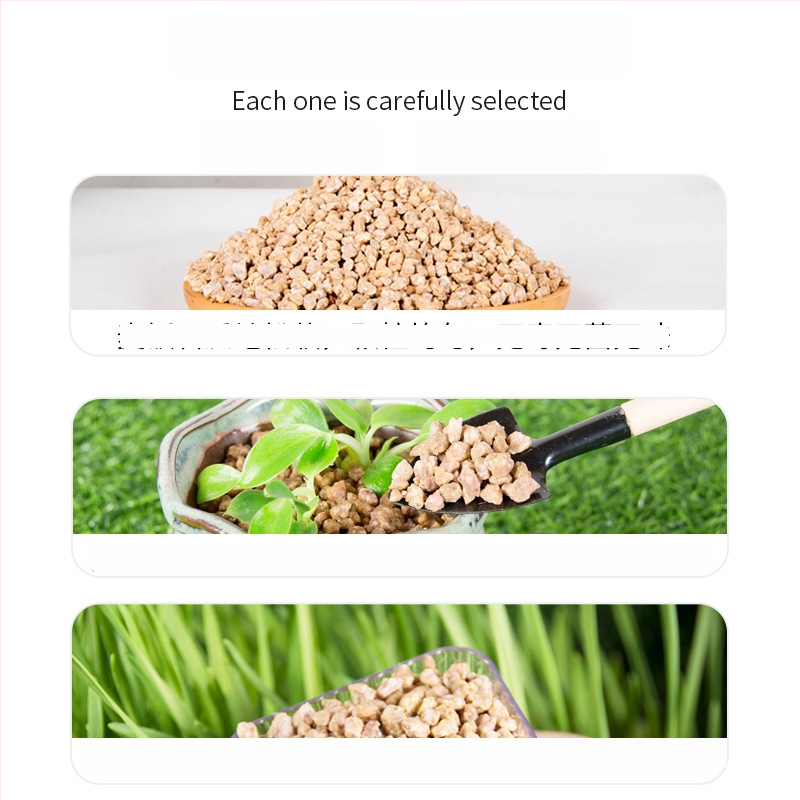 Maifan akmens granulės filtravimui ir dirvožemio maišymui, pagrindas kraštovaizdžiui