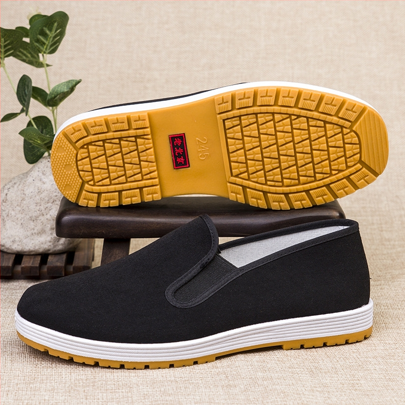 Unisex drobės slip-on batai, kvėpuojantis viršus, injekciškai formuotas padas, žemas profilis