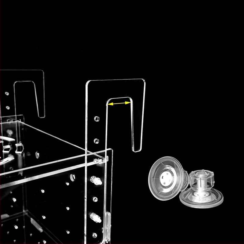 Akrila akvārija izolācijas korpuss – gupju dējēja kastīte, bruņurupuču mazuļi, Betta un tropiskās zivtiņas; Materiāls: akrils; Izcelsme: Hebei; Kategorija: akvārija aprīkojums