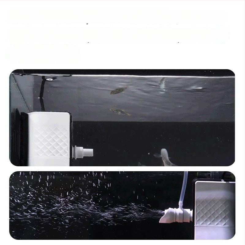 yee trijų vienų į akvariumo filtrą su siurbliu ir vandens cirkuliacijos sistema, įmontuotas labai tylus deguonies generatorius | Medžiaga: Plastikas | Svoris: 1,5 kg | Produkto kategorija: Filtras