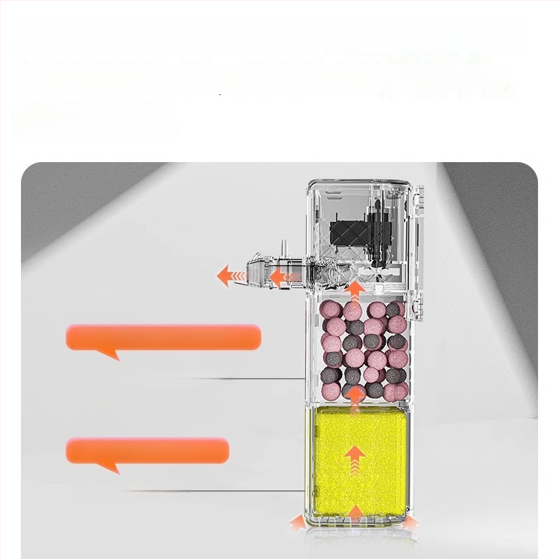 yee trijų vienų į akvariumo filtrą su siurbliu ir vandens cirkuliacijos sistema, įmontuotas labai tylus deguonies generatorius | Medžiaga: Plastikas | Svoris: 1,5 kg | Produkto kategorija: Filtras