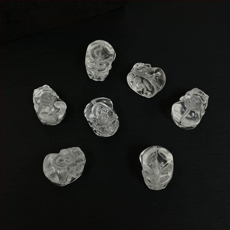 Kristāla pērlītes DIY rokassprādzei un kaklarotai – meandra motīvs, pulēta apdare, zīmols Abner, izcelsme Austrumu Ķīnas jūras