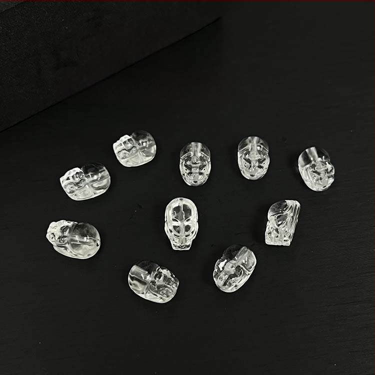 Kristāla pērlītes DIY rokassprādzei un kaklarotai – meandra motīvs, pulēta apdare, zīmols Abner, izcelsme Austrumu Ķīnas jūras