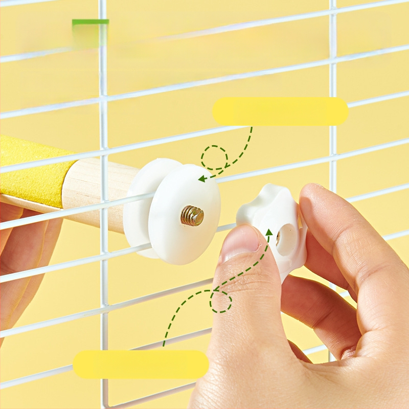 Puidust papagoi küünte viilutamise alus — lindudele, päritolu Shandong