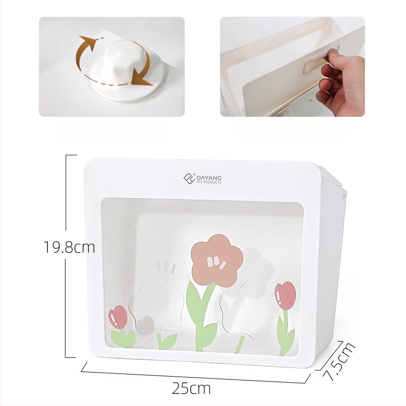 Zuikių šieno laikiklis – įmontuotas, galima pakabinti, didelė talpa – Materijal: Ph+ps metal; Prekės ženklas: Dayang; Kategorija: naminiams gyvūnams lizdas