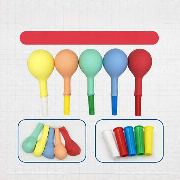 Kvėpavimo treniruočių balionas vyresniems ir vaikams, latekso balionas, apvalios formos, su Can logotipu