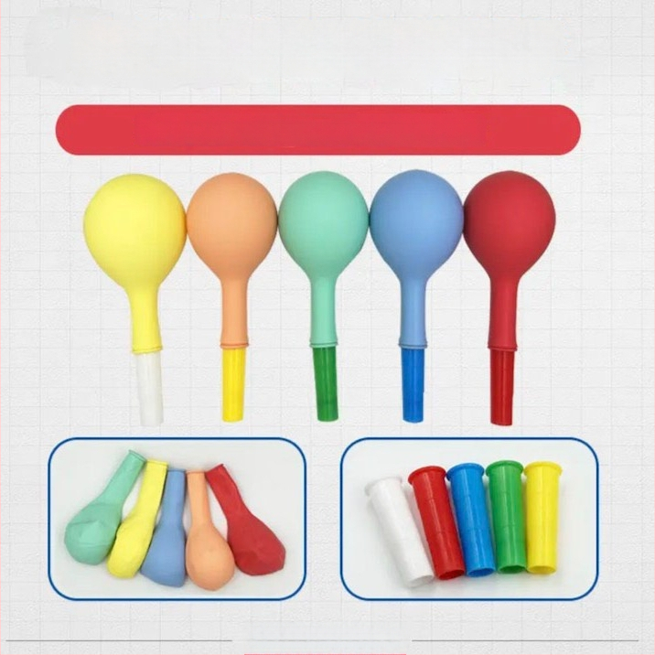 Kvėpavimo treniruočių balionas vyresniems ir vaikams, latekso balionas, apvalios formos, su Can logotipu