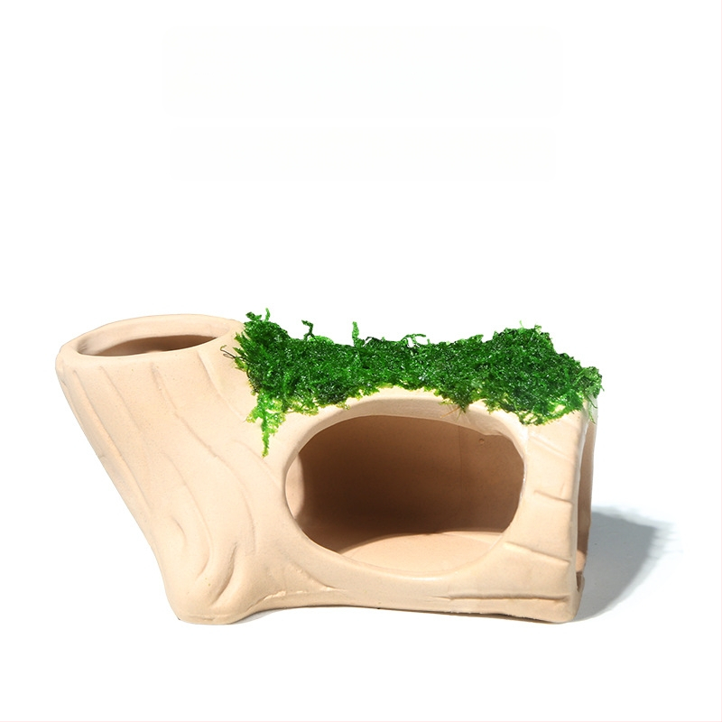 Keraminė akvariumo dekoracija – prieglobai ir kraštovaizdžiui; Prekės ženklas Crazy aquatic plants; Medžiaga keramika; Funkcija: prieglobai ir kraštovaizdžiui; Pagrindinis tikslas: kraštovaizdis, prieglobas