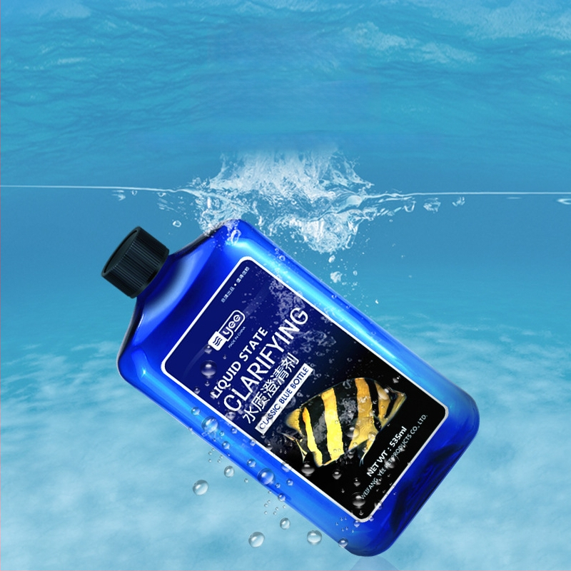 Akvārija ūdens attīrītājs - YEE plastmasas pudeles tīrīšanas līdzeklis akvārijiem, 0,55 kg, ražots Ķīnā