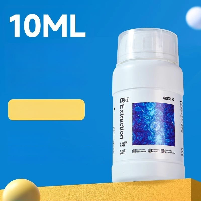 Akvārija ūdens attīrītājs - YEE plastmasas pudeles tīrīšanas līdzeklis akvārijiem, 0,55 kg, ražots Ķīnā