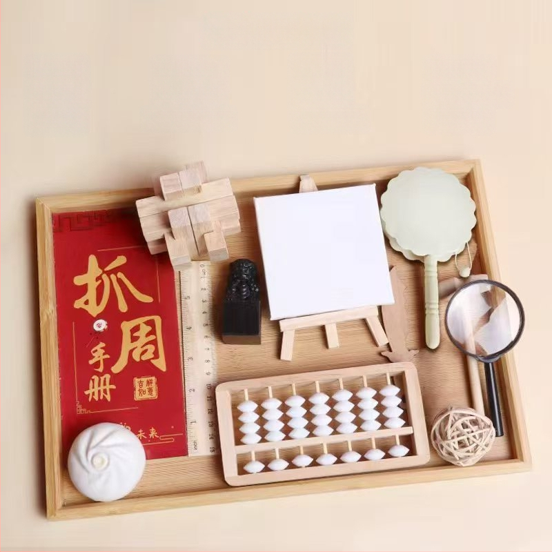 Blessings – Vaiko pirmos gimtadienio rekvizitų rinkinio komplektas, modernus kinų stilius vietos dekoravimui