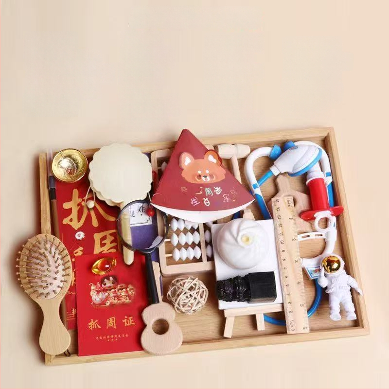 Blessings – Vaiko pirmos gimtadienio rekvizitų rinkinio komplektas, modernus kinų stilius vietos dekoravimui