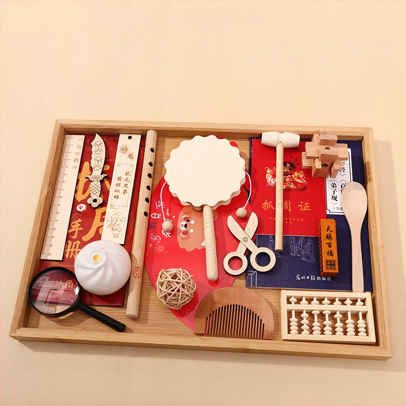 Blessings – Vaiko pirmos gimtadienio rekvizitų rinkinio komplektas, modernus kinų stilius vietos dekoravimui