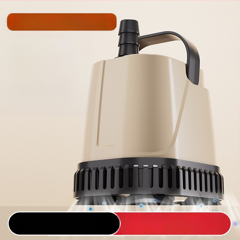 Panardinamas akvariumo siurblys – apatinis siurbimas, filtracijos cirkuliacija, itin tylus, ABS medžiaga, vandens keitimui