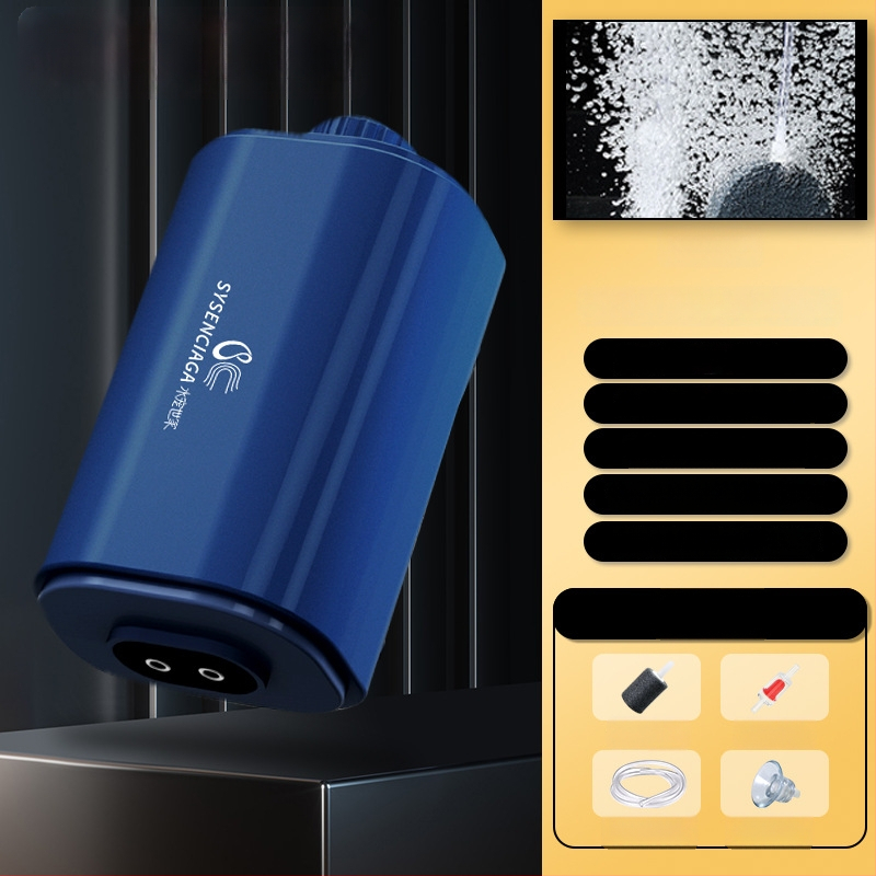 Water Pet Family Akvariumo deguonies siurblys — tylus, galingas, skirtas žuvų akvariumui