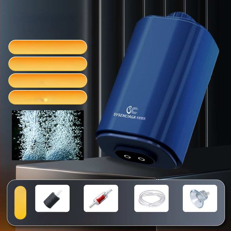 Water Pet Family Akvariumo deguonies siurblys — tylus, galingas, skirtas žuvų akvariumui