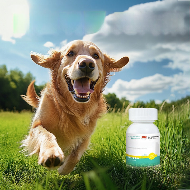 Katėms ir šunims skirtos vidinių parazitų gydymo tabletės, grynas augalinis ekstraktas, gera palatabilumas, 100 tablečių (120 g)