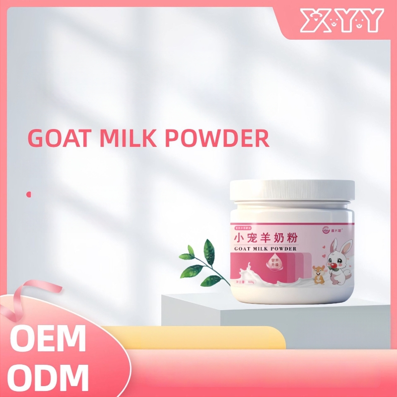 Mažiems augintiniams pieno milteliai — specialūs ožkos pieno milteliai hamstermi, sugar gliders, graužikams ir činčlėms, virškinimo sistemos papildas — Xin Daming, Visapusiška naudojimas, 170 g, 200 dėžučių