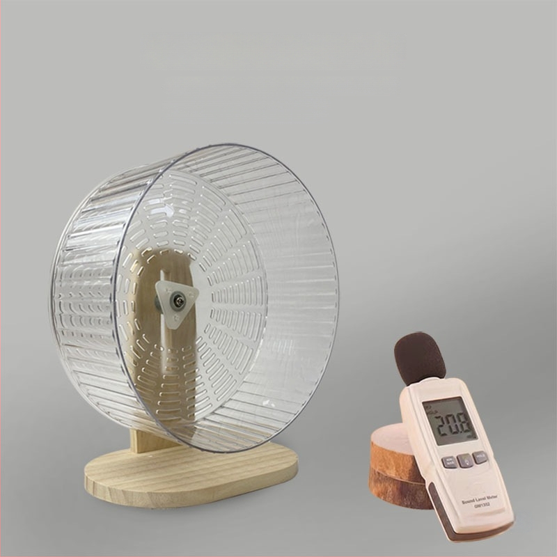 Hamsteri jooksmise ratast - PP materjal, erakordselt vaik, hamsteritarvikud