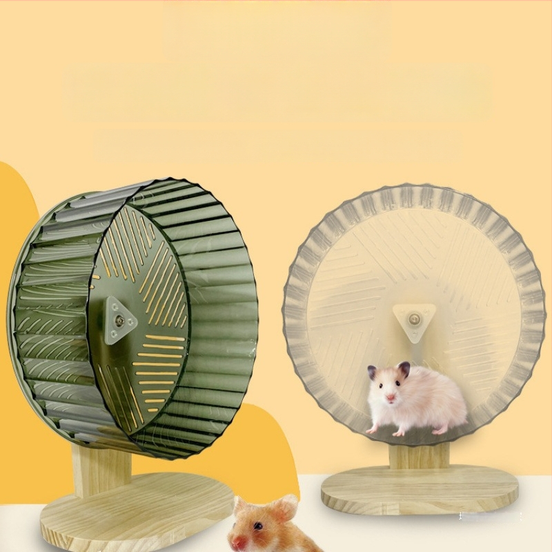 Hamsteri jooksmise ratast - PP materjal, erakordselt vaik, hamsteritarvikud