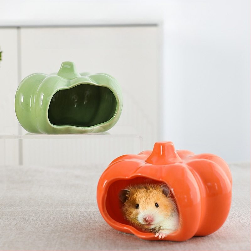 Keraamiline pesa Sirijale hamstrile, iglu varjupaik suviseks jahutuseks