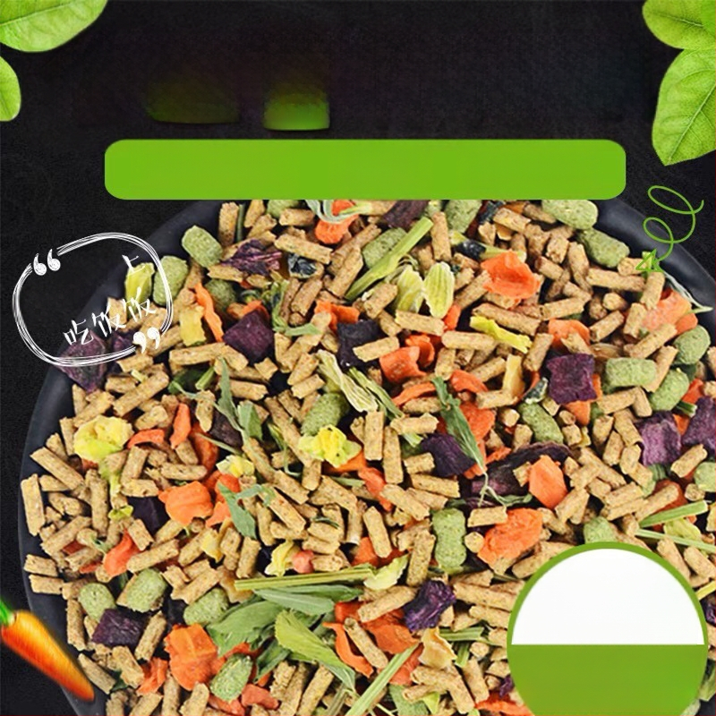 Džiovintas maistas triušiams ir mažiems augintiniams — 800 g, Prekės ženklas Running Around, Naminių gyvūnų maistas