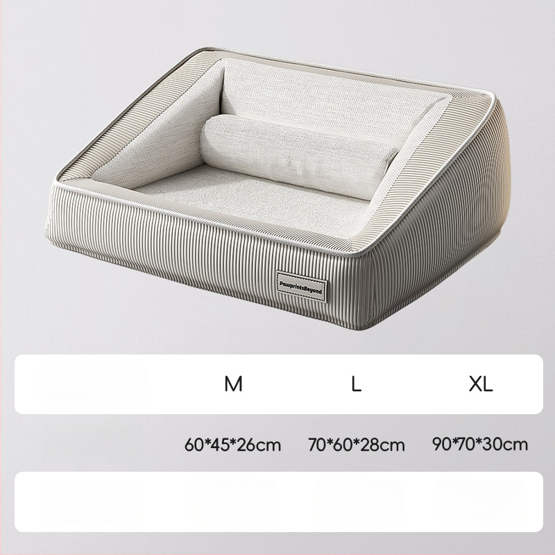 Kõigile aastaaegadele sobiv looma ligzda eemaldatava ja pestava aluskattega (PP puuvill)